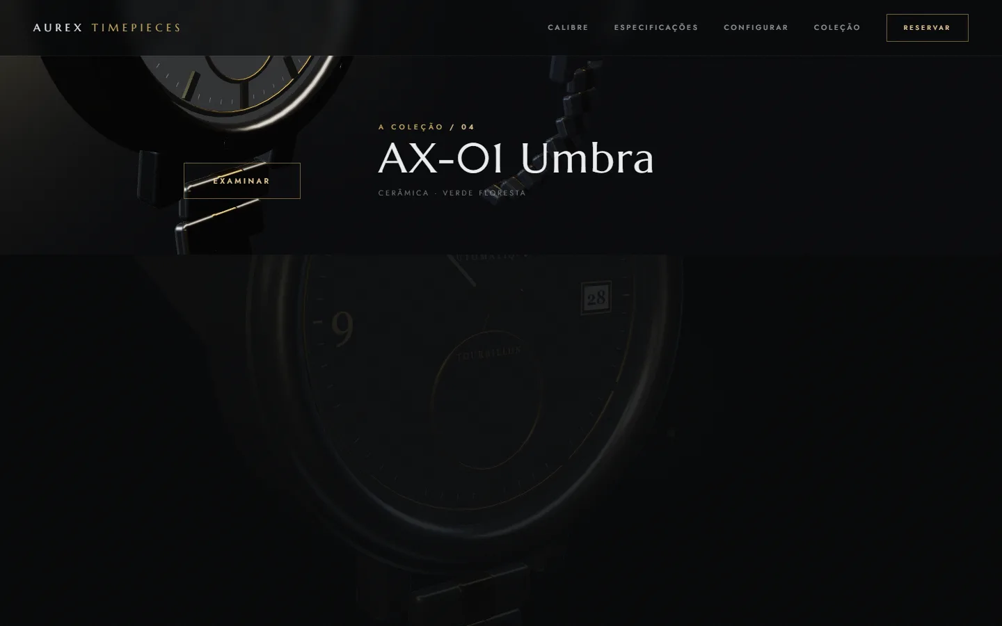 AUREX TIMEPIECES — EXPLOSÃO