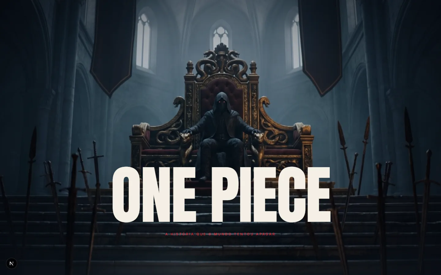 Tela do projeto ONE PIECE